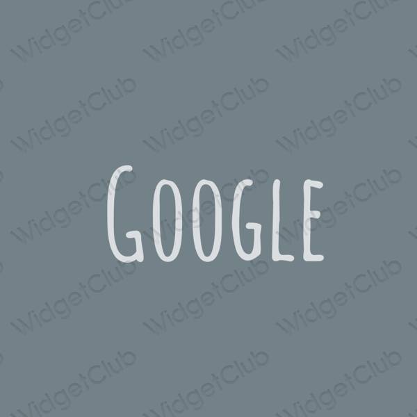 Estetyczne Google ikony aplikacji