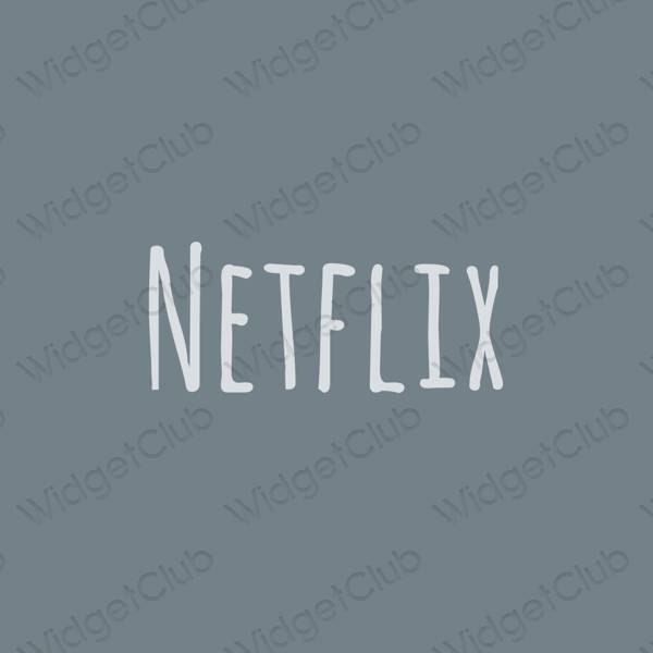 Aesthetic Netflix app icons