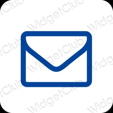 Esthetische Mail app-pictogrammen