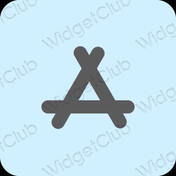 Æstetisk lilla AppStore app ikoner