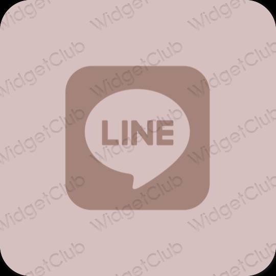 Ästhetische LINE App-Symbole