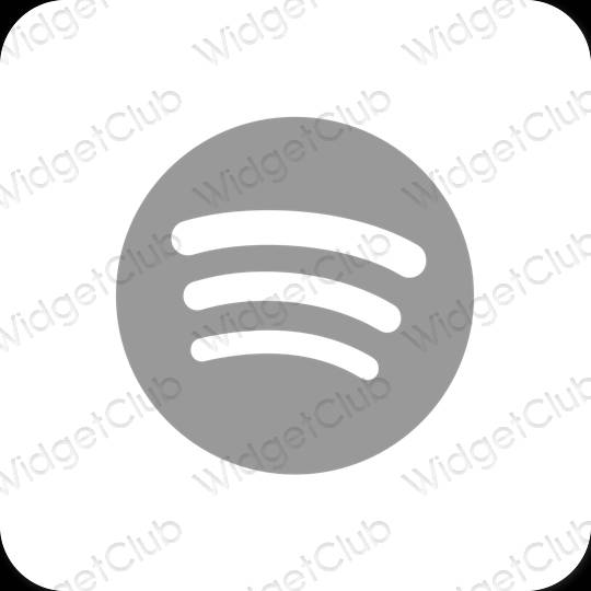 Biểu tượng ứng dụng Spotify thẩm mỹ