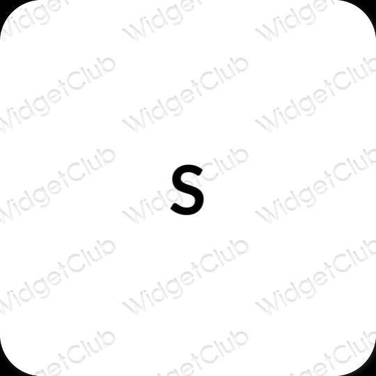 Esthetische SHEIN app-pictogrammen