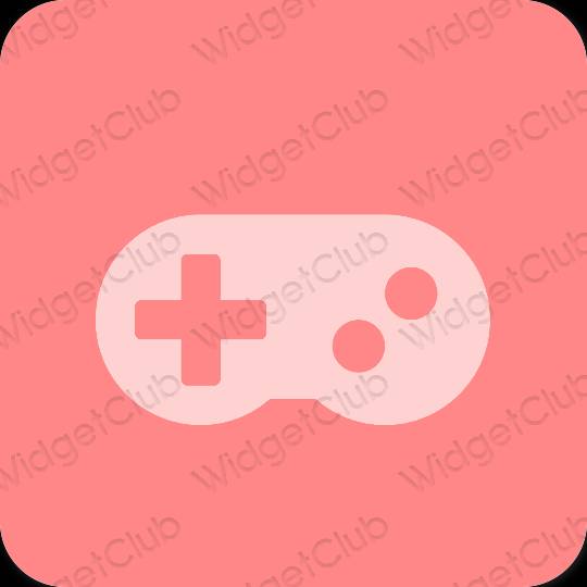 Aesthetic pink AppStore app icons