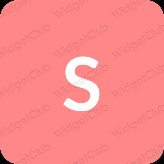 Estético rosa SHEIN ícones de aplicativos