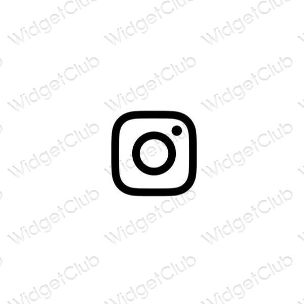 Estética Instagram iconos de aplicaciones