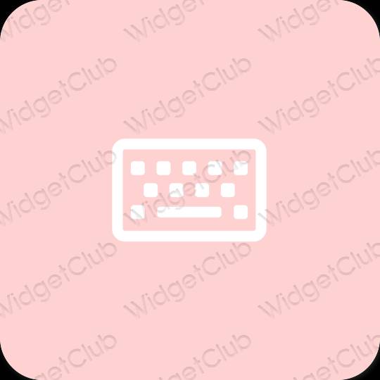 Estético rosa Simeji iconos de aplicaciones