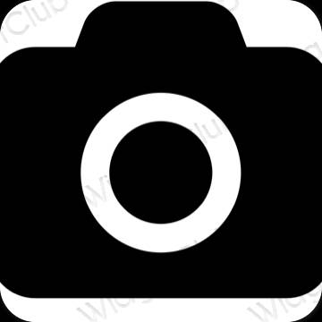 Esthetische Camera app-pictogrammen