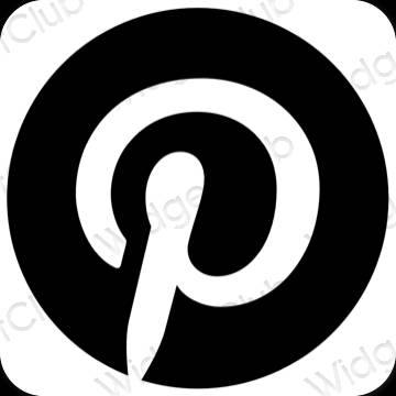 Icone delle app Pinterest estetiche