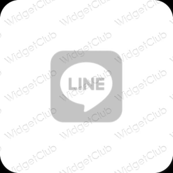 រូបតំណាងកម្មវិធី LINE សោភ័ណភាព