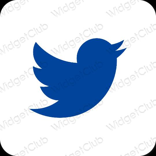 Icone delle app Twitter estetiche