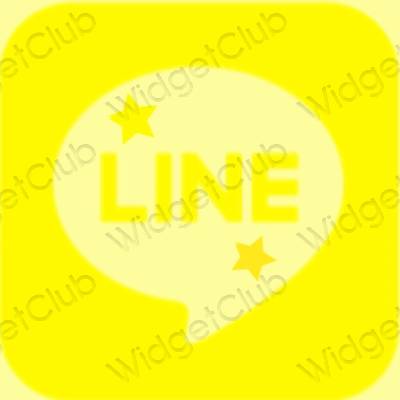 Ästhetische LINE App-Symbole