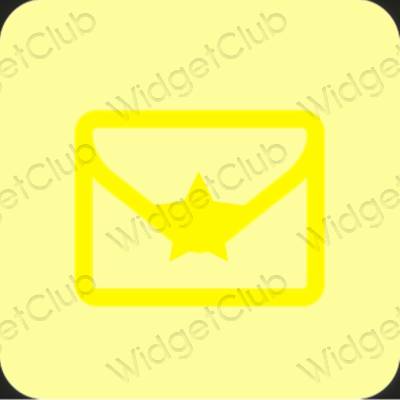 Esthetische Mail app-pictogrammen