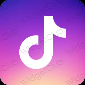 Ästhetische TikTok App-Symbole