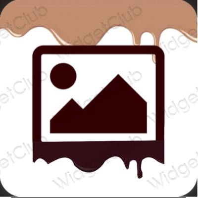 Icone delle app Photos estetiche