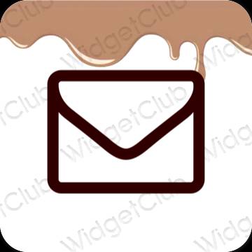 Esthetische Mail app-pictogrammen