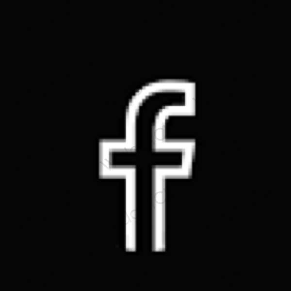 Esthetische Facebook app-pictogrammen