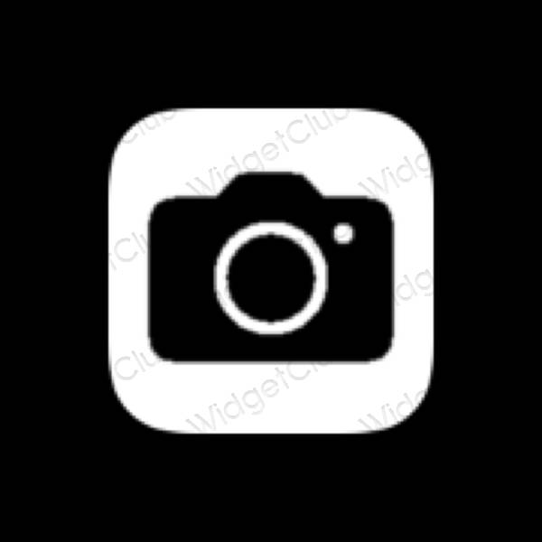 Esthetische Camera app-pictogrammen