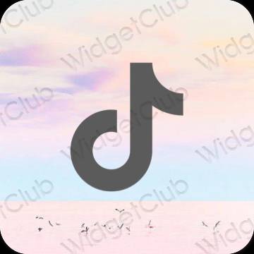 Aesthetic TikTok app icons