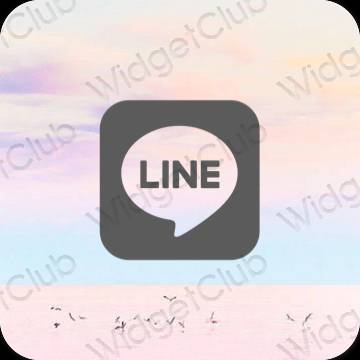 រូបតំណាងកម្មវិធី LINE សោភ័ណភាព