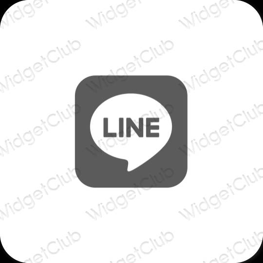 Ästhetische LINE App-Symbole