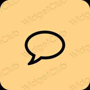 جمالية Messages أيقونات التطبيقات