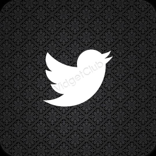 Aesthetic Twitter app icons