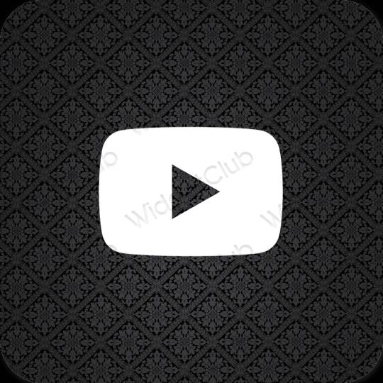 Aesthetic Youtube app icons