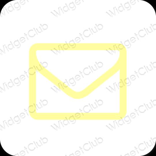 Esthetische Mail app-pictogrammen