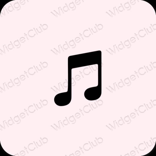 រូបតំណាងកម្មវិធី Apple Music សោភ័ណភាព