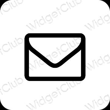 Ästhetische Mail App-Symbole