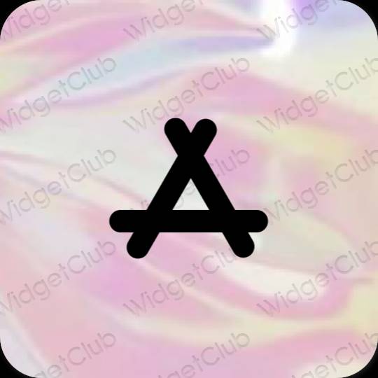 Esthetische AppStore app-pictogrammen