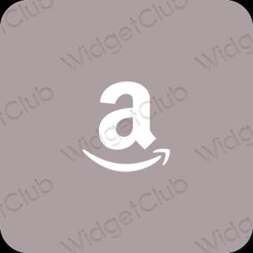 Esthetische Amazon app-pictogrammen