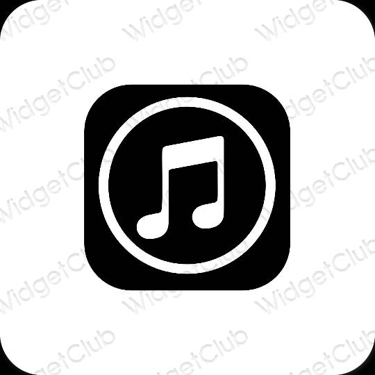 Ästhetische Apple Music App-Symbole