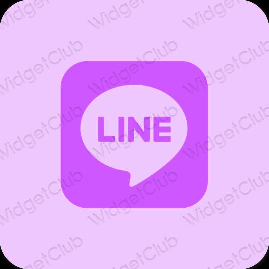 រូបតំណាងកម្មវិធី LINE សោភ័ណភាព