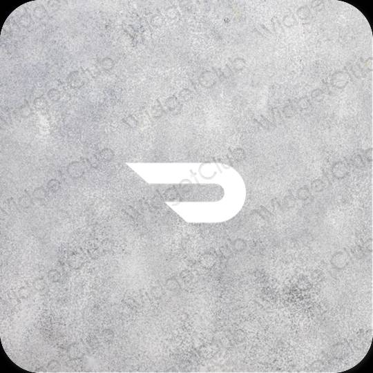 Æstetiske Doordash app-ikoner