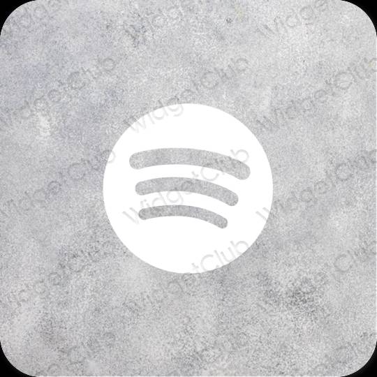 Estetiska Spotify appikoner