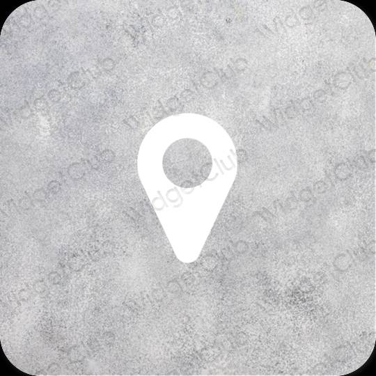 Icone delle app Map estetiche