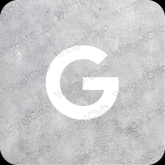 Aesthetic Google app icons