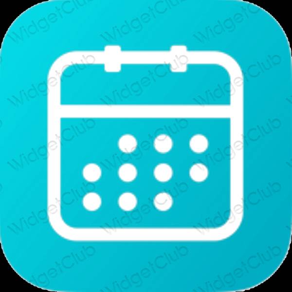 Esthetische Calendar app-pictogrammen