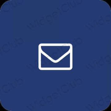 Ästhetische Mail App-Symbole