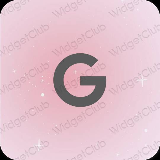 Stijlvol grijs Google app-pictogrammen