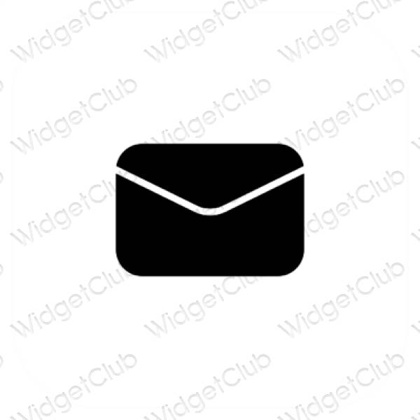 Эстетические Gmail значки приложений