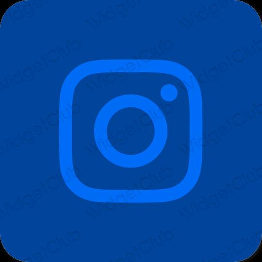 Estetický nachový Instagram ikony aplikací