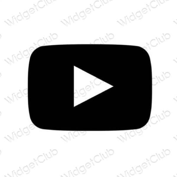 Estetske Youtube ikone aplikacij