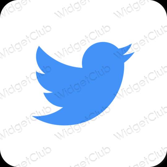 Icone delle app Twitter estetiche