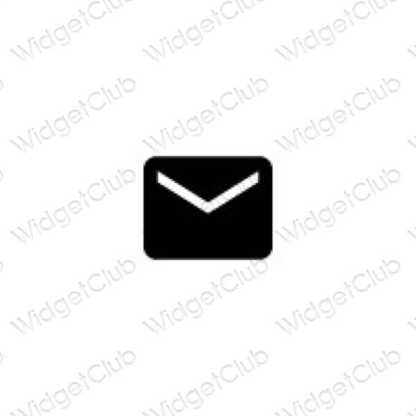 Esthetische Mail app-pictogrammen