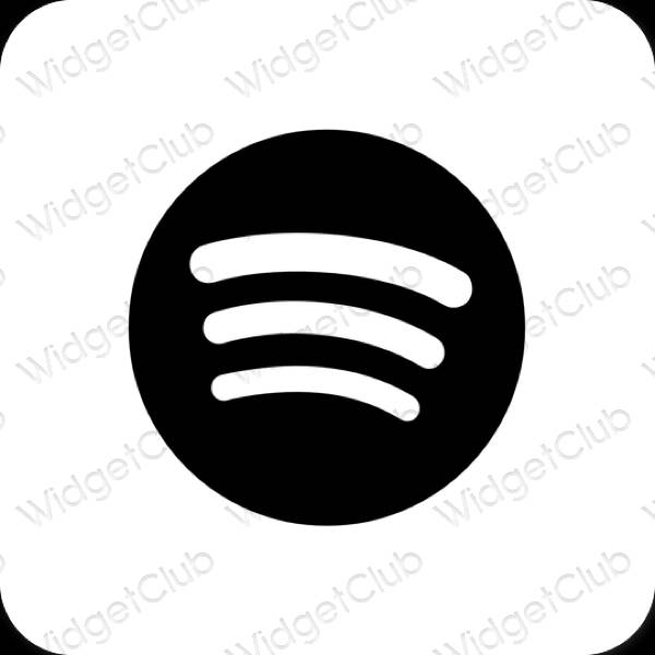 រូបតំណាងកម្មវិធី Spotify សោភ័ណភាព
