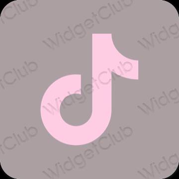 Aesthetic TikTok app icons