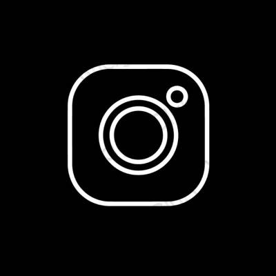 Esztétika fekete Instagram alkalmazás ikonok